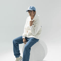 Satin Lined Baseball Cap (Blue)