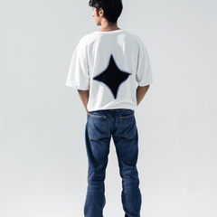 Star Patch Denim T-shirt - Chozen
