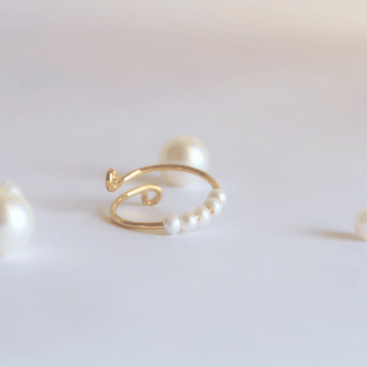 Chozen Pearl Spinner Ring