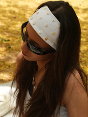 The Whiteout Button Headband