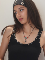 Eyespy Eyelet Tank (Scoop Neck)
