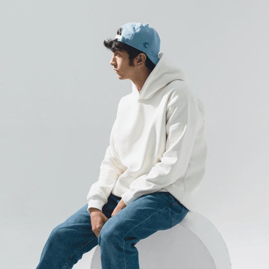 Satin Lined Baseball Cap (Blue)