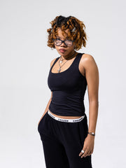 Waistband Joggers (Black)