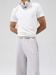 Waistband Joggers (Grey- Silver)