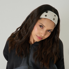 Satin Lined Eyelet Headband