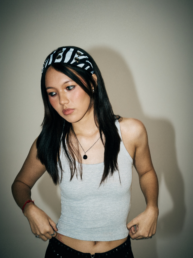 Satin Zebra Headband