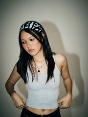 Satin Zebra Headband