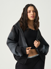 At Home Zip Up Hoodie