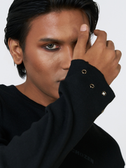 Pulse ribbed long sleeve
